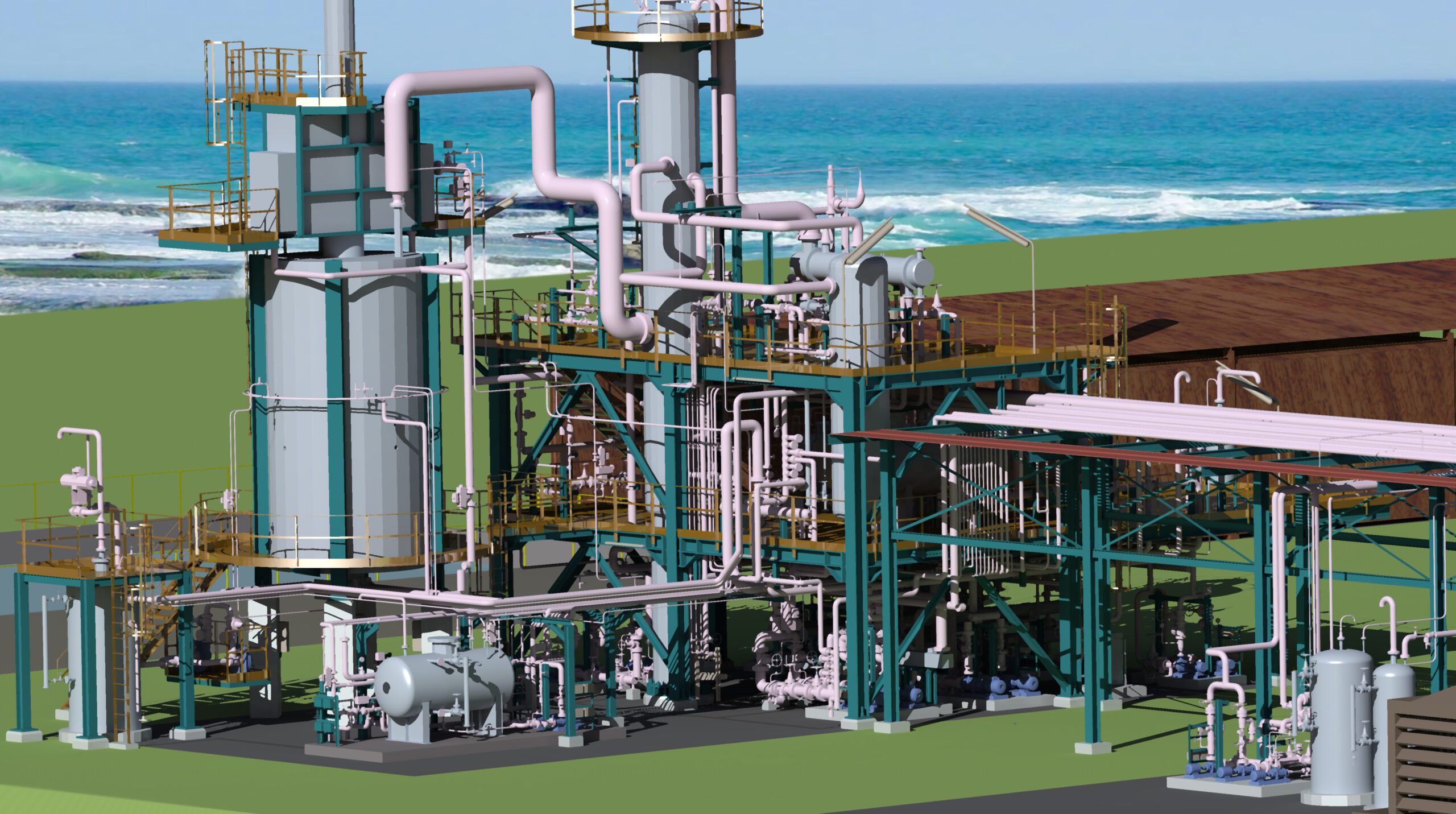 Industrial MEP 3D  Modeling